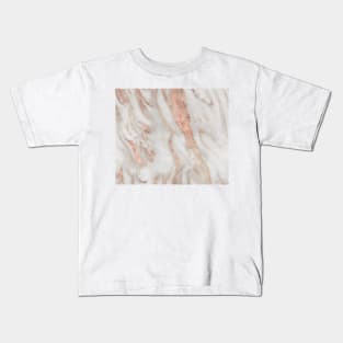 Civezza - rose gold marble Kids T-Shirt